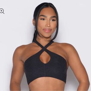 Black Halter Bralette